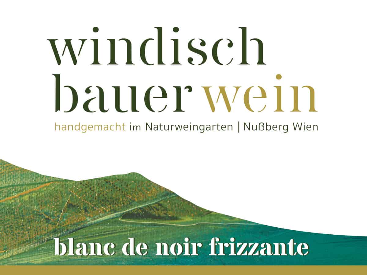 Aus dem Naturweingarten: Blanc de Noir Frizzante - Windischbauer Wein 