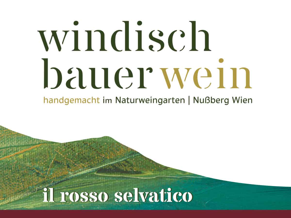 Weinetikette Il Rosso Selvatico Windischbauer Wein